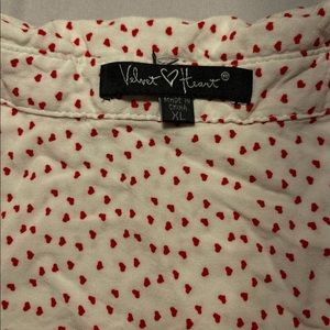 Velvet Heart Button Down
